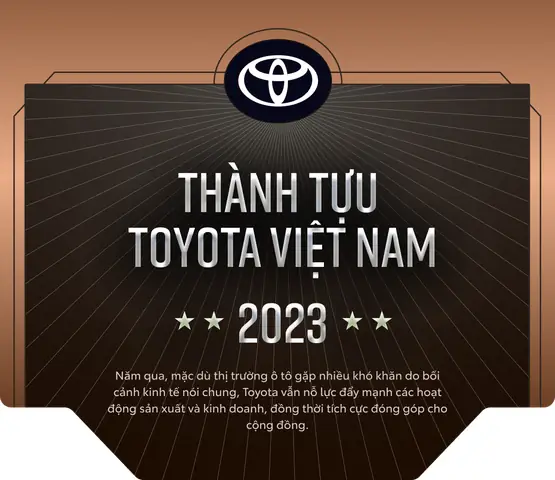 Thành Tựu Của Toyota Vietnam