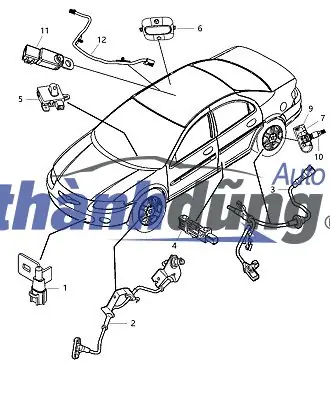 Thay Cam Bien Abs Toyota