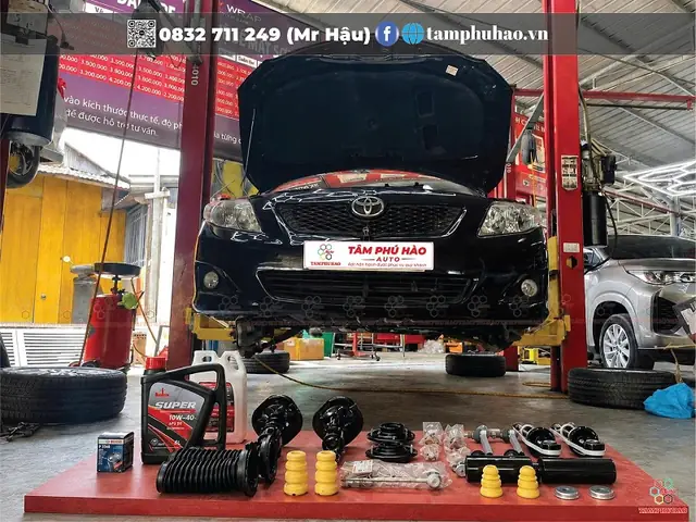 Thay Nhớt Cho Toyota Corolla Thay Nhớt Cho Toyota Corolla