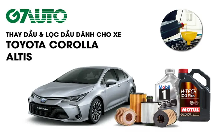 Thay Nhớt Cho Toyota Corolla Thay Nhớt Cho Toyota Corolla