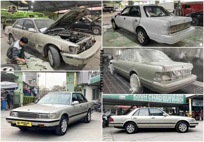 Thay Nhớt Toyota Cressida 1993