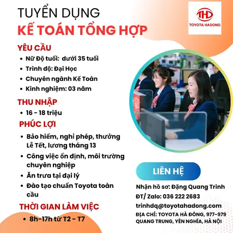 Thi Tuyển Kế Toán Toyota Thi Tuyển Kế Toán Toyota