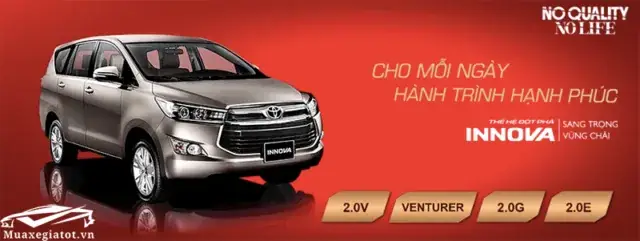 Thông Số Toyota Innova 2017