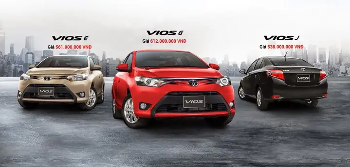 Thông Số Toyota Vios 2016