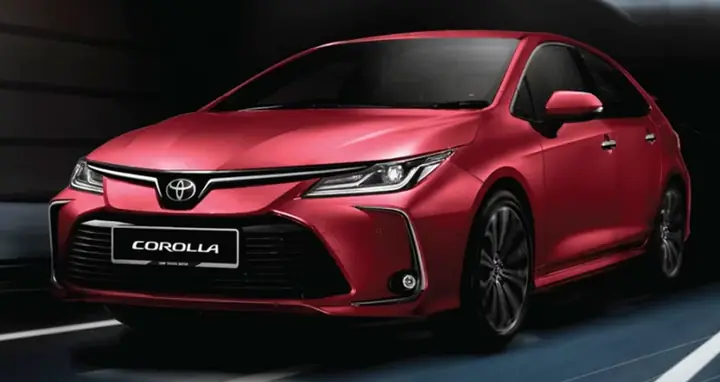 Tim Xe Toyota Corolla Cu