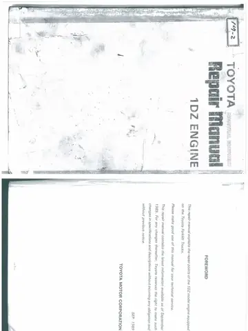Toyota 3p Engine Service Manual