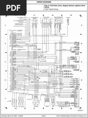 Toyota 3vze Engine Wiring Diagram