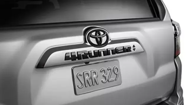 Toyota 4runner Blackout Emblem Overlays