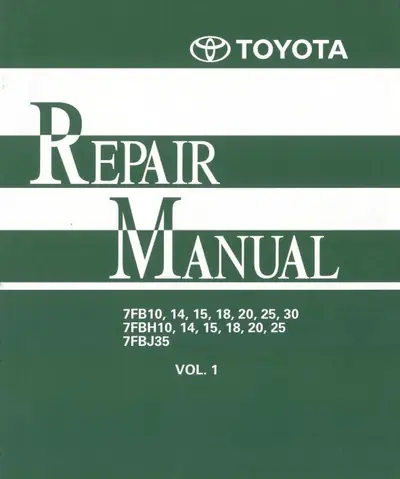 Toyota 6fb10 15 18 Manual Toyota 6fb10 15 18 Manual