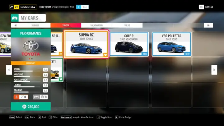 Toyota Ae86 Forza Horizon 4