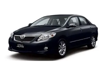 Toyota Altis 2010 Tyre Size
