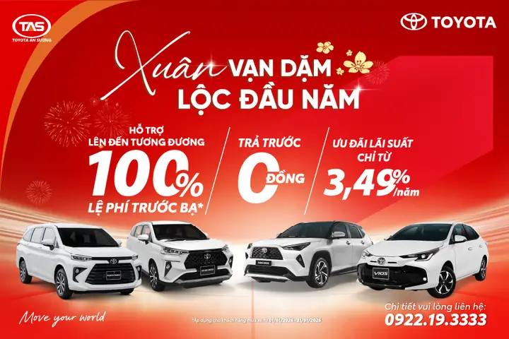 Toyota An Suong Khuyen Mai