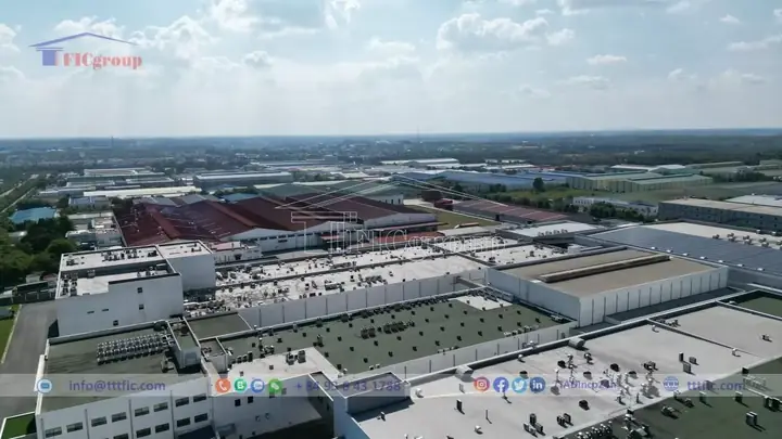 Toyota Automobile Industrial Park Layout