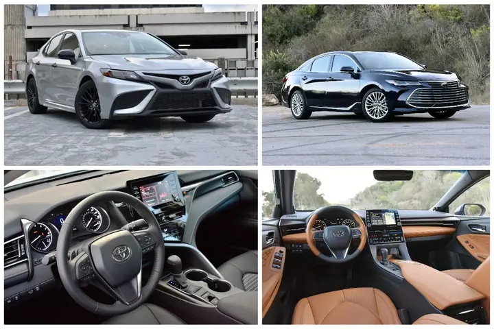 Toyota Avalon Vs Camry