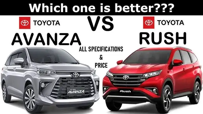 Toyota Avanza Vs Toyota Rush