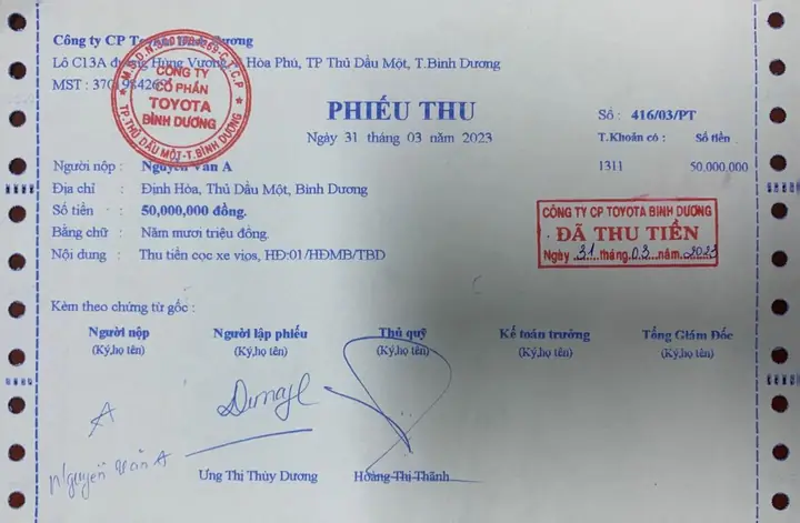 Toyota Binh Duong Khai Truong