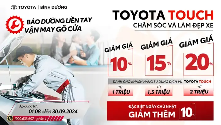 Toyota Binh Duong Khuyen Mai