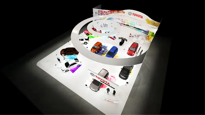 Toyota Booth 2017 Việt Nam Toyota Booth 2017 Việt Nam