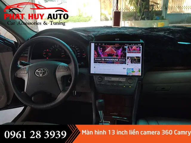 Toyota Camry 2010 Độ Dvd
