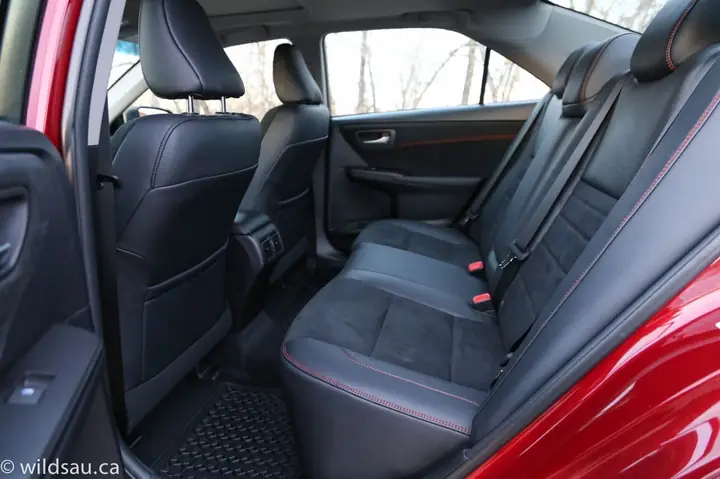 Toyota Camry 2017 Rear Interior