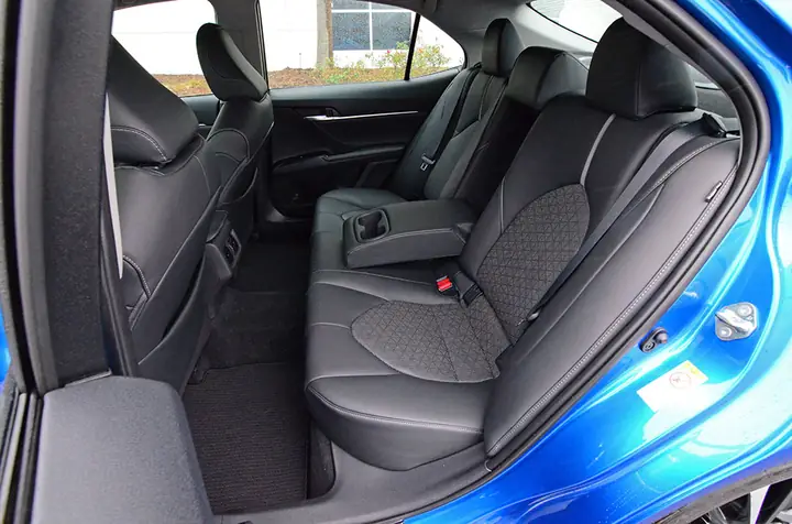 Toyota Camry 2018 Rear Interior Toyota Camry 2018 Rear Interior