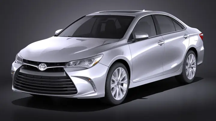 Toyota Camry 3ds Max Model