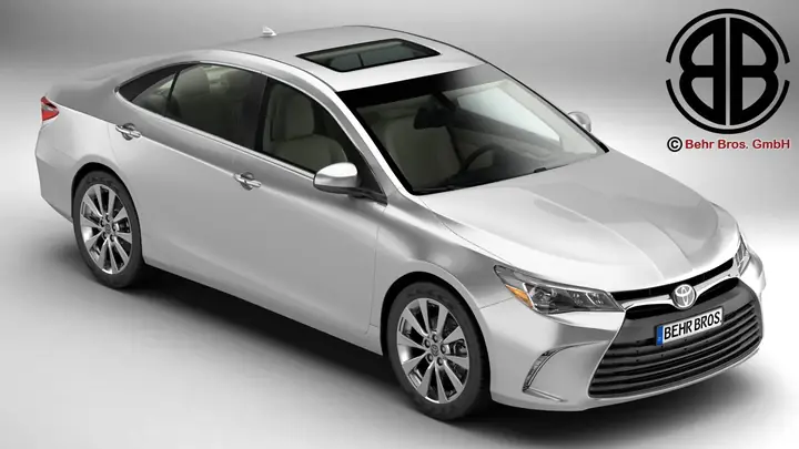 Toyota Camry 3ds Max Model