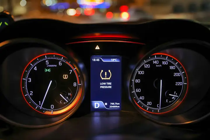 Toyota Camry Tire Pressure Reset