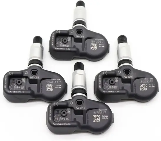 Toyota Camry Tyre Pressure Check
