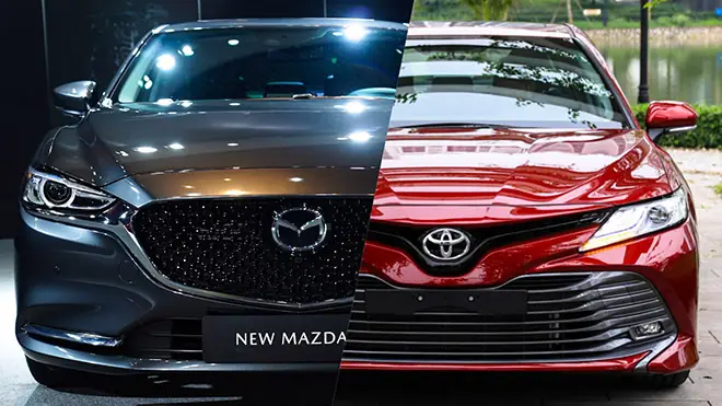 Toyota Camry Và Mazda 6