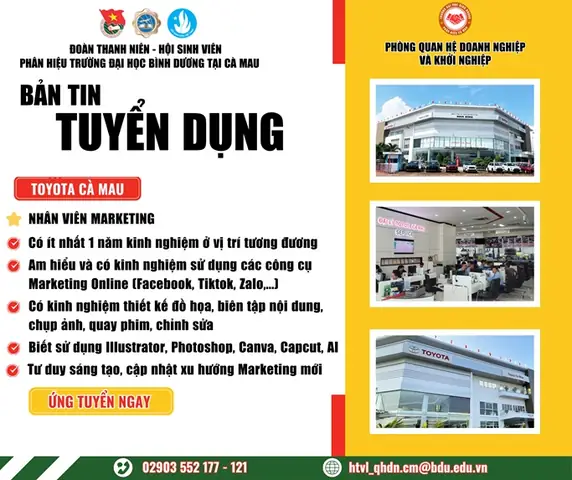 Toyota Cantho Tuyen Dung 2018 Toyota Cantho Tuyen Dung 2018