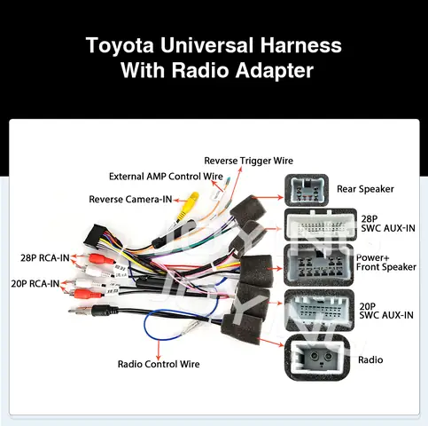 Toyota Car Audio Wiring Diagram