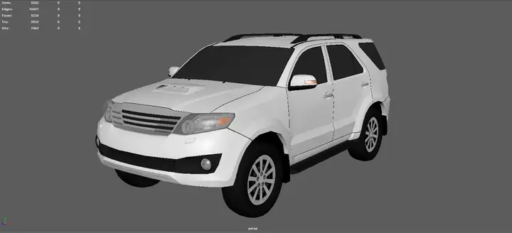 Toyota Car Low Poly Free Toyota Car Low Poly Free