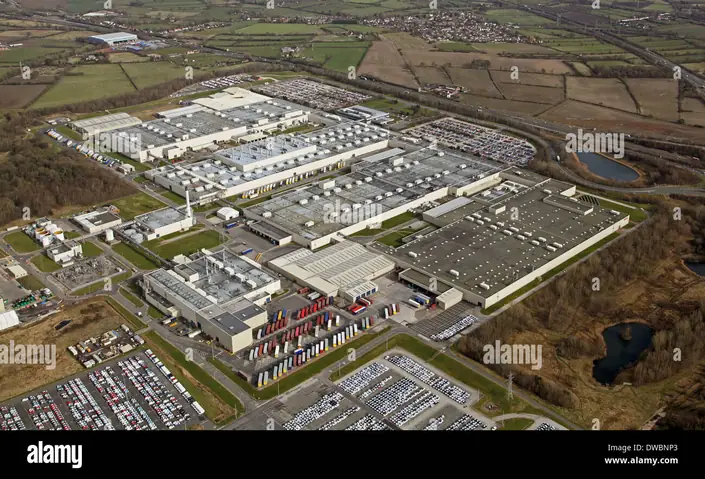 Toyota Car Manufacturing Derby Background