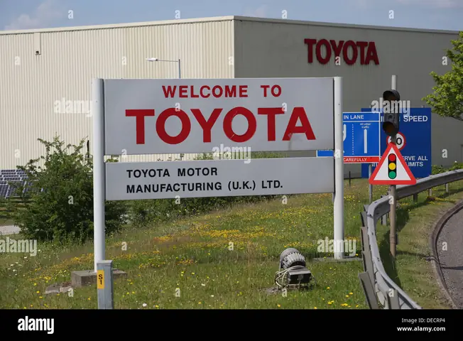 Toyota Car Manufacturing Derby Facilities