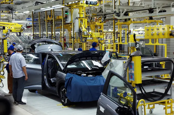 Toyota Car Manufacturing Thailand Background