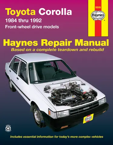 Toyota Car Repair Manual