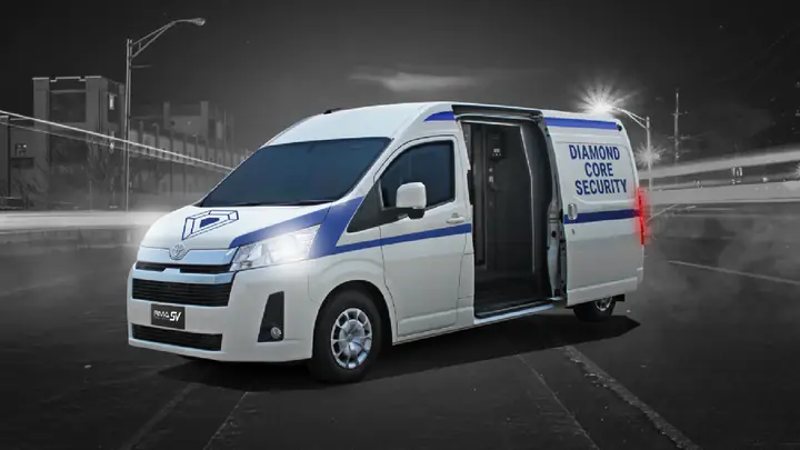 Toyota Cash In Transit Vehicle Toyota Cash In Transit Vehicle