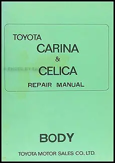 Toyota Celica 1975 Repair Manual