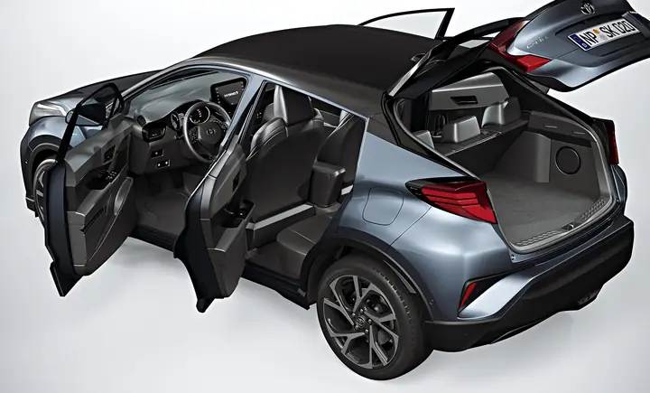 Toyota Chr Back Door Open