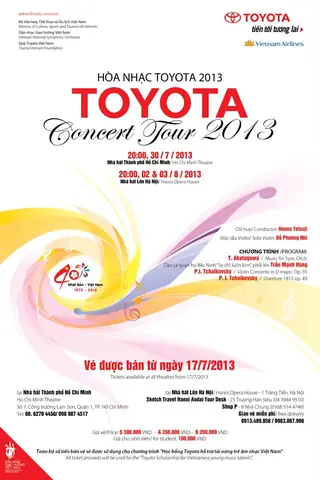Toyota Concert Tour In Hanoi