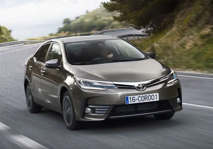 Toyota Corolla 2016 Fiyat Listesi