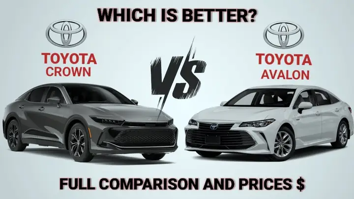 Toyota Crown Vs Avalon Toyota Crown Vs Avalon