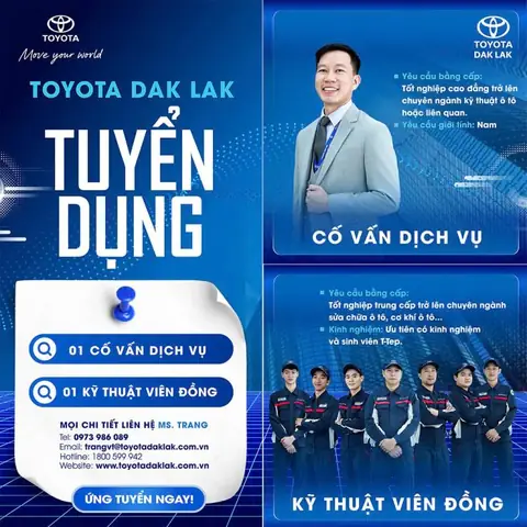 Toyota Daklak Tuyển Dụng