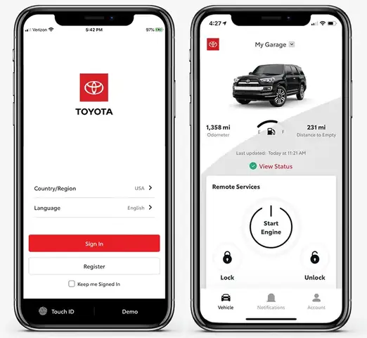 Toyota Entune App Suite