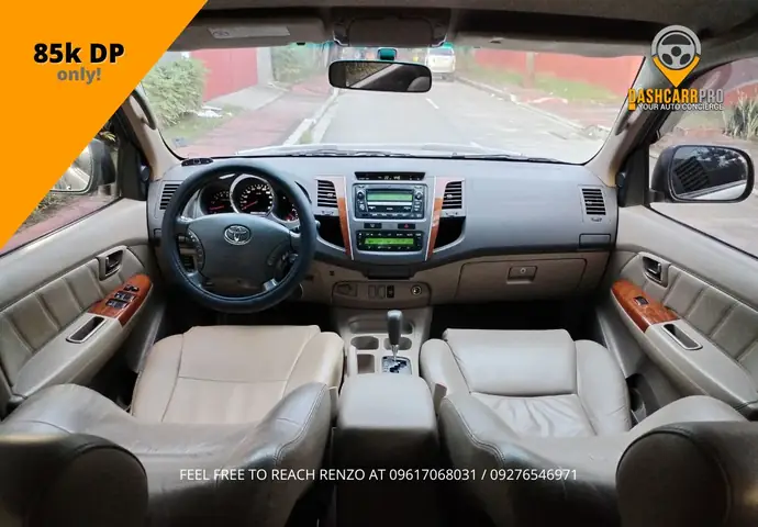 Toyota Fortuner 2010 Interior Toyota Fortuner 2010 Interior