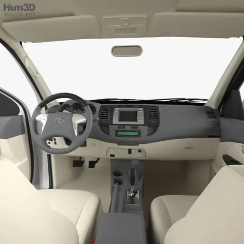 Toyota Fortuner 2013 Interior