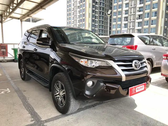 Toyota Fortuner Màu Nâu
