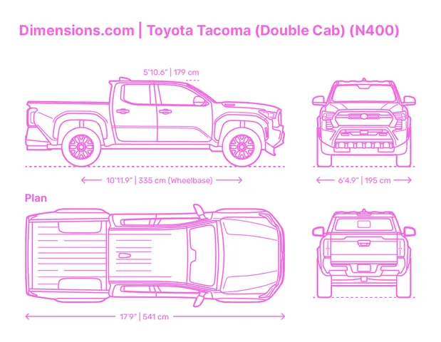 Toyota Hilux Size Dimensions Toyota Hilux Size Dimensions