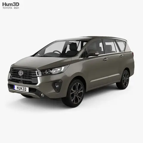 Toyota Innova 3d Model